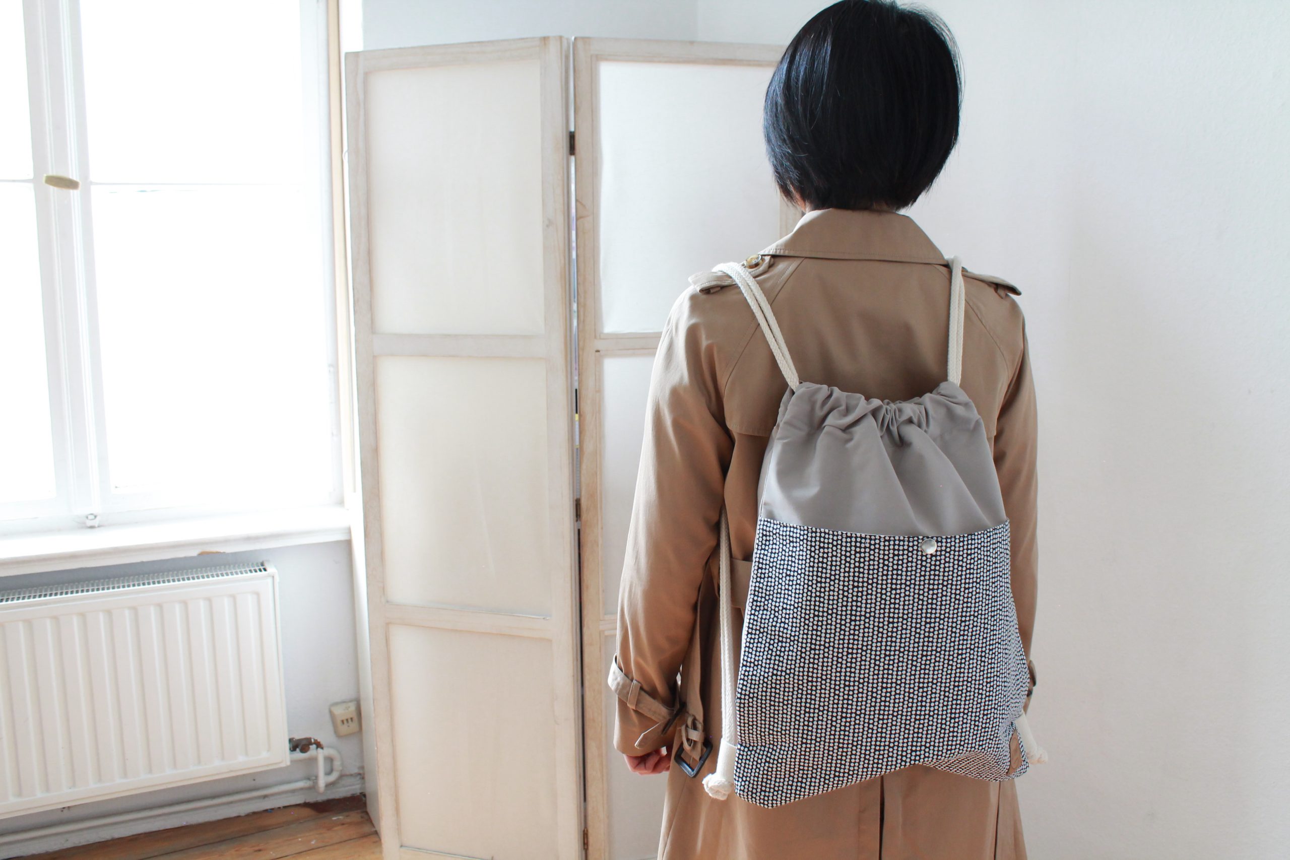 Sportbeutel wasserdicht – Blue Spots – Bild 5